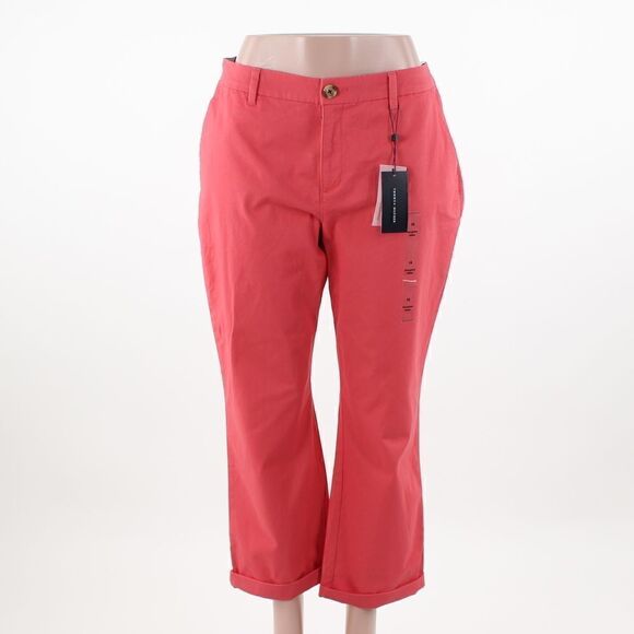 Tommy Hilfiger Rolled-Hem Straight-Leg Chino - Picture 2 of 5